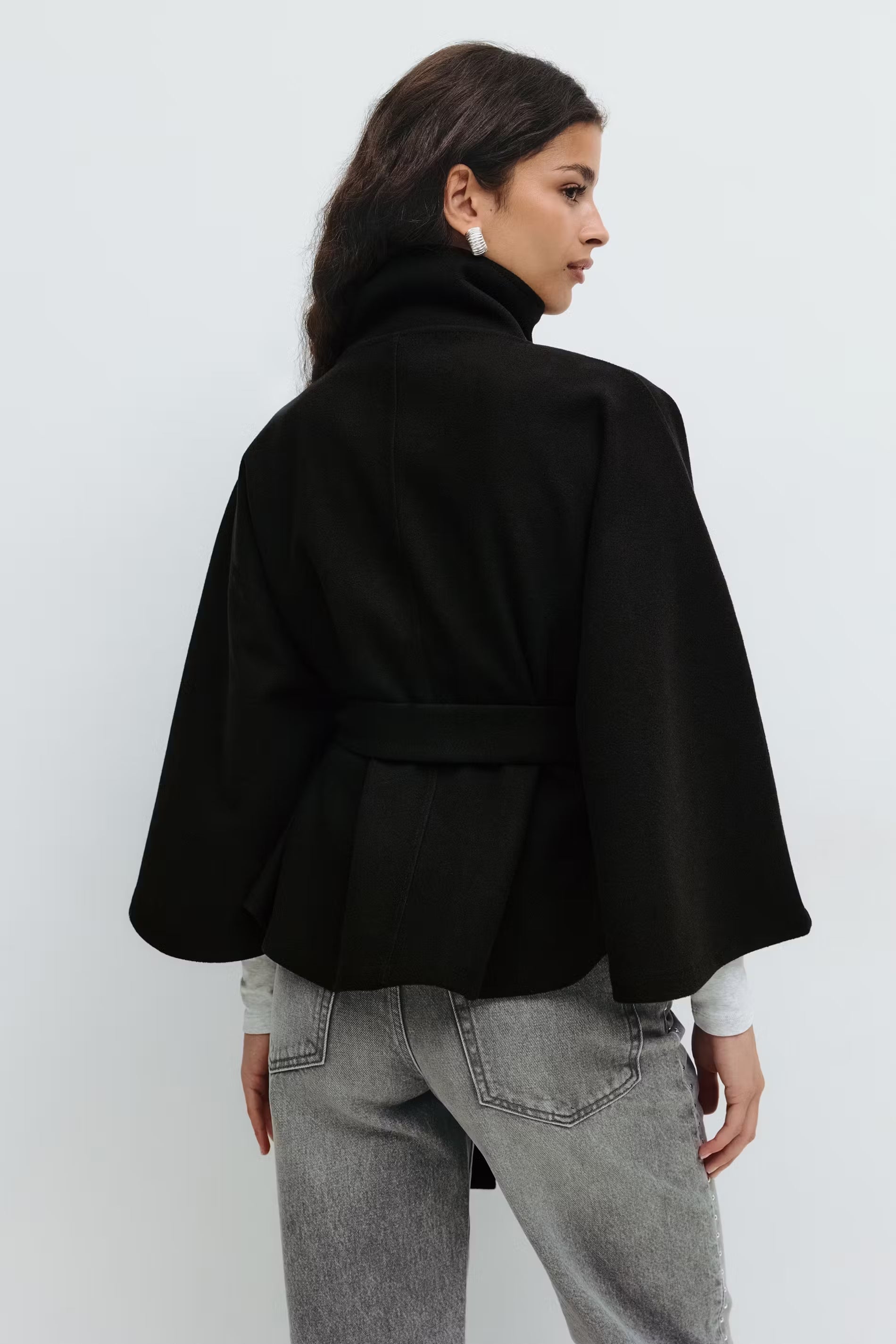 Lumia Belt Cape Jacket
