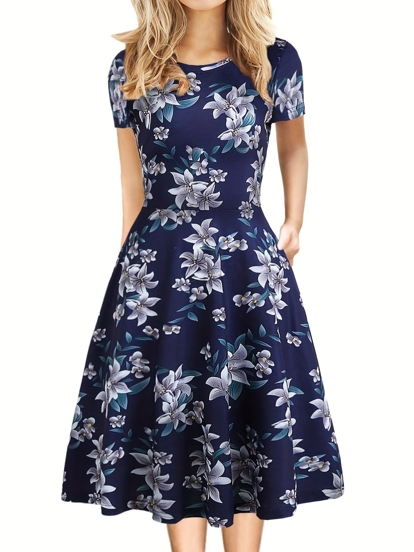 Evelyn | Retro A-Line Dress