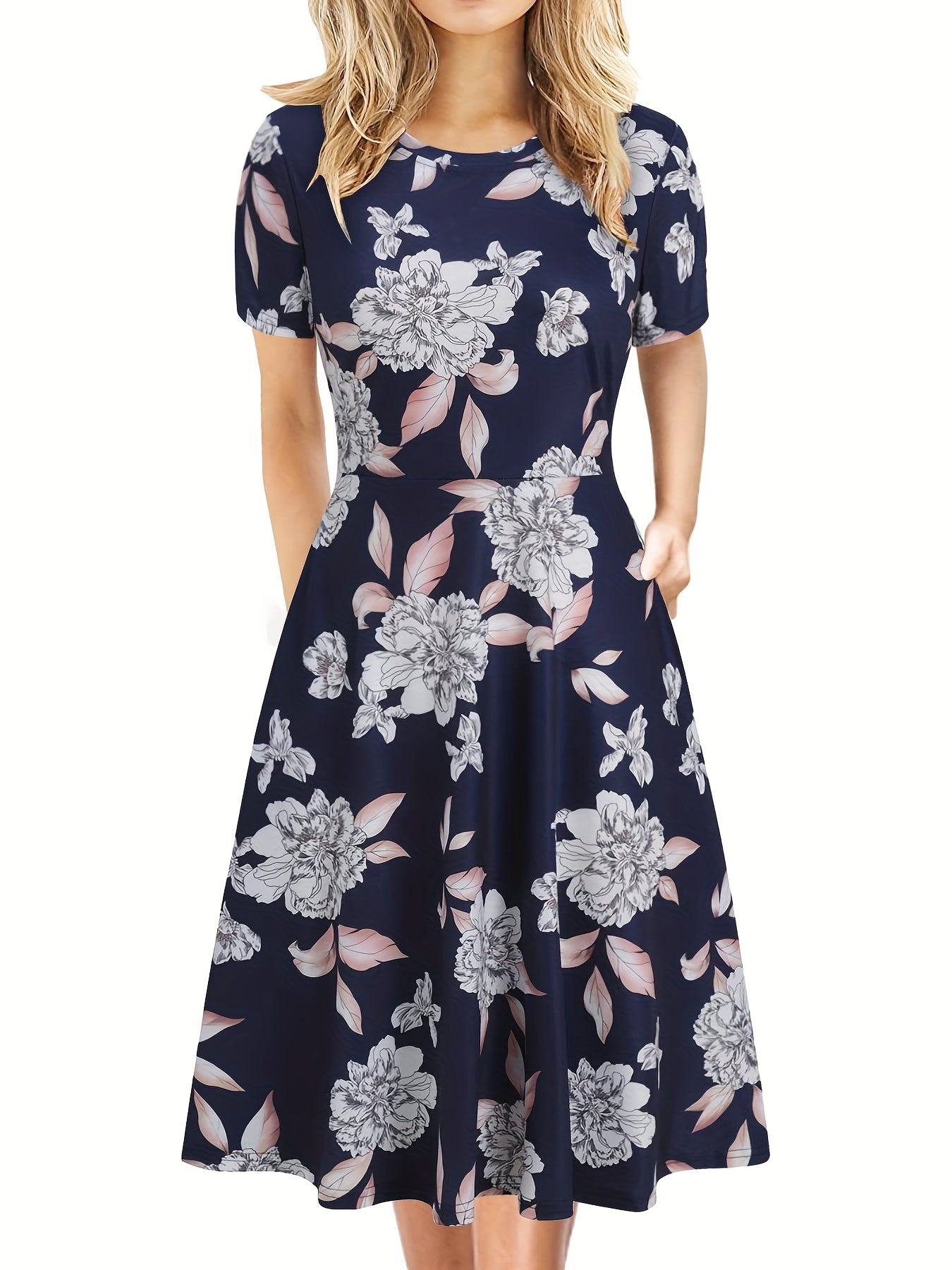 Evelyn | Retro A-Line Dress