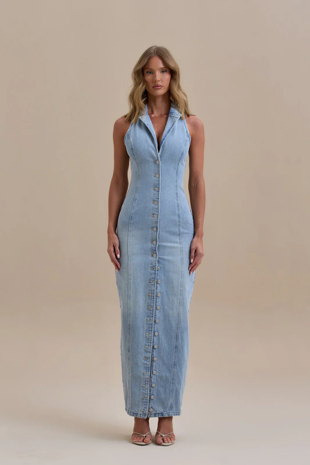 Kenny Maxi Denim Dress