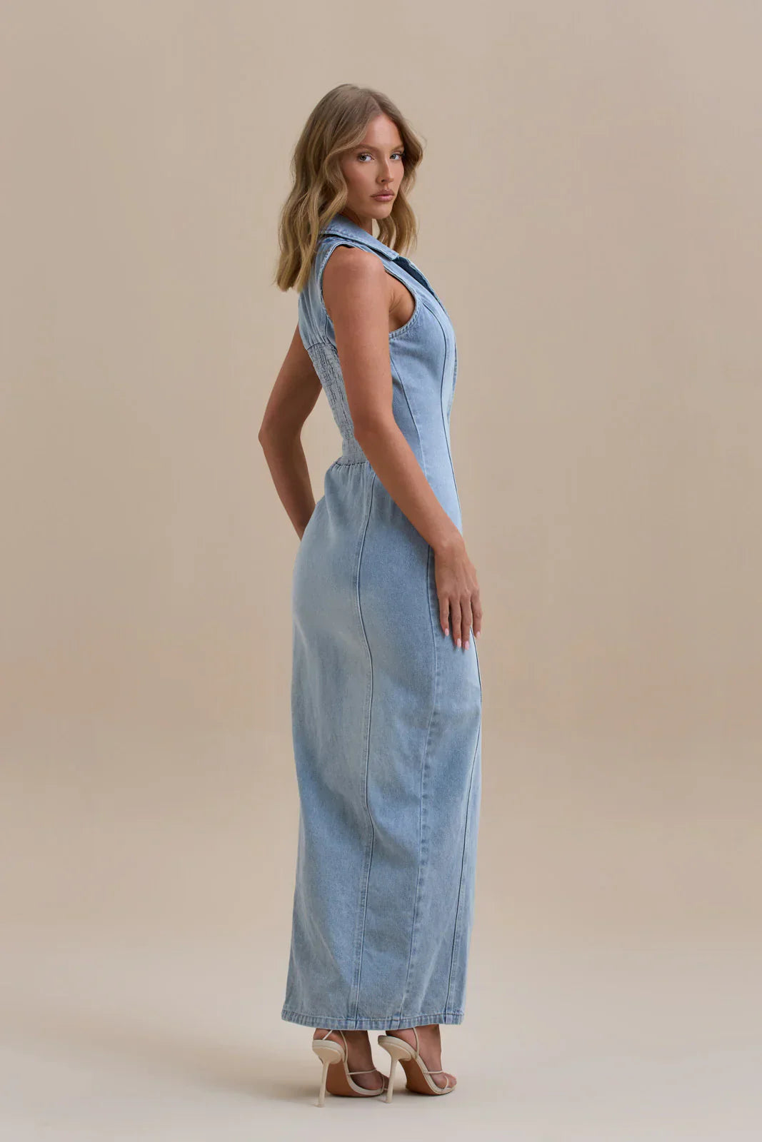 Kenny Maxi Denim Dress