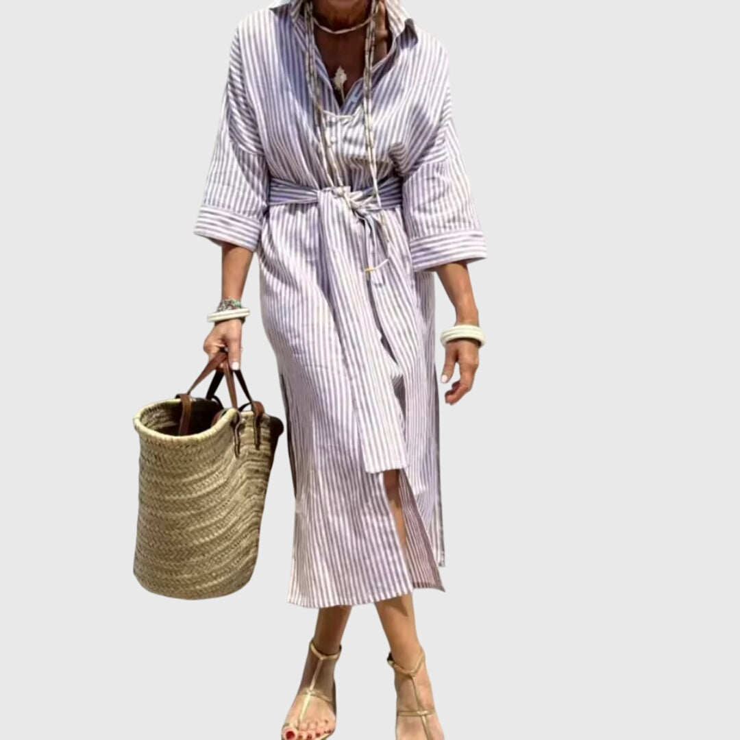 Ellen | Classic Striped Dress
