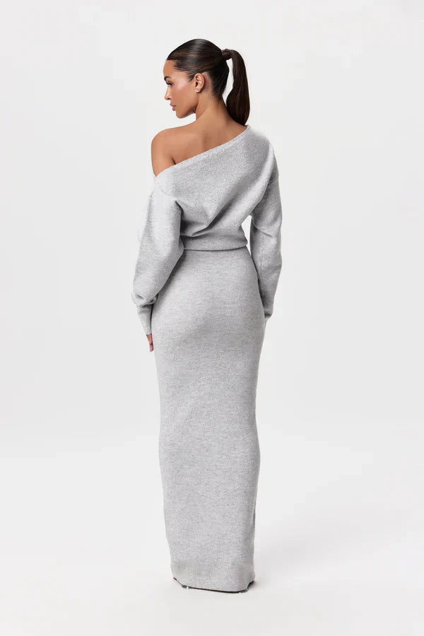 Monroe Shoulder Knit Dress