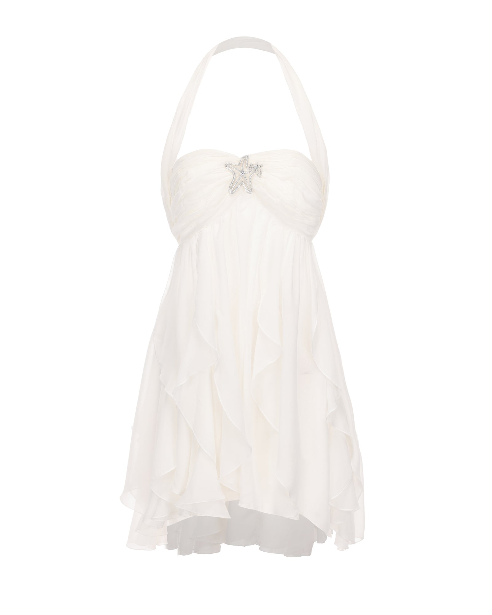 Charlotte Floral Halter Dress