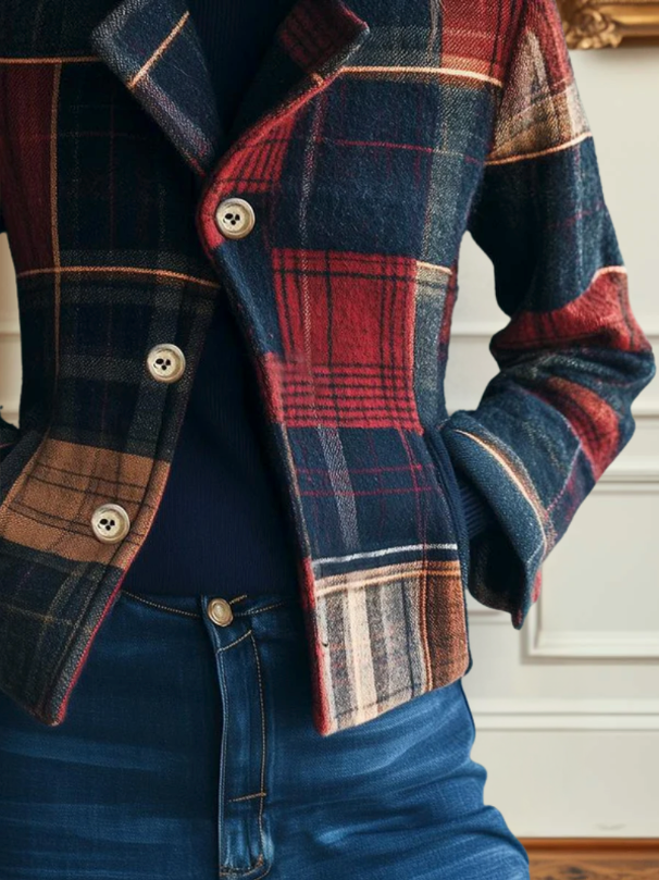 Ira | Classic Plaid Jacket