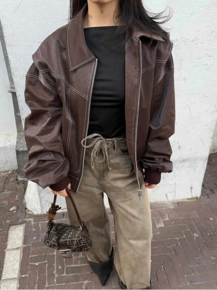 Sylvia - Cool & Stylish Leather Jacket